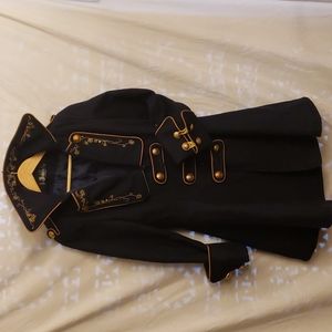 Wool Military Style coat